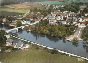 / CPSM FRANCE 60 "Rethondes, pont sur l'Aisne et bourg"