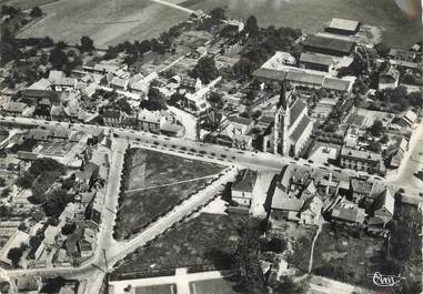 / CPSM FRANCE 60 "Ribécourt, la place de l'église"