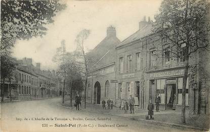 CPA FRANCE 62 "Saint Pol, Bld Carnot"