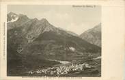 05 Haute Alpe CPA FRANCE 05 "Monetier les Bains, dans le fond, Col d'Arsine"