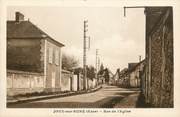 27 Eure CPA FRANCE 27 "Jouy sur Eure, rue de l'Eglise"