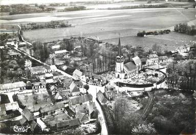  / CPSM FRANCE 76 "Normanville, vue générale aérienne"