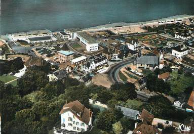  / CPSM FRANCE 76 "Pourville, vue générale aérienne"