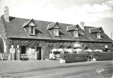  / CPSM FRANCE 76 "Quiberville, café tabac de la place"