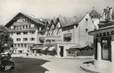  / CPSM FRANCE 74 "Megève, place de l'hôtel de ville et le Cintra"