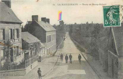  / CPA FRANCE 76 "La Mailleraye, route de Bourg Achard"