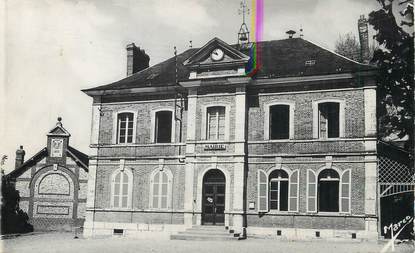  / CPSM FRANCE 76 "La Mailleraye, la mairie"