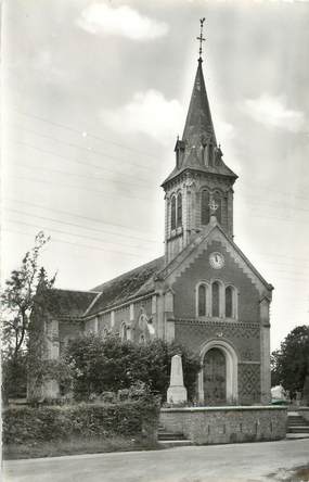  / CPSM FRANCE 76 "Mont Cauvaire, l'église et le monument aux morts"