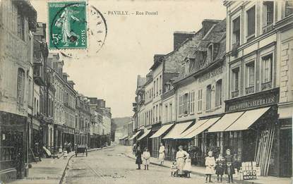  / CPA FRANCE 76 "Pavilly, rue Postel"