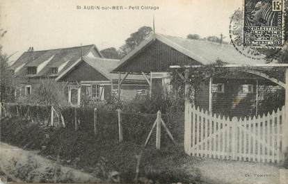  / CPA FRANCE 14 "Saint Aubin sur Mer, petit cottage"