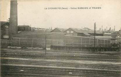 CPA FRANCE 93 "La Courneuve, Usine Babcox et Vilcox"