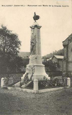  / CPA FRANCE 76 "Malaunay, monument aux morts de la grande guerre"