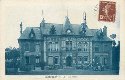  / CPA FRANCE 76 "Malaunay, la mairie"