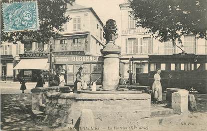  / CPA FRANCE 76 "Montivilliers, la fontaine"