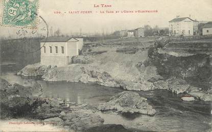  / CPA FRANCE 81 "Saint Juery, le tarn et l'usine d'électricité" / Ed. Labouche