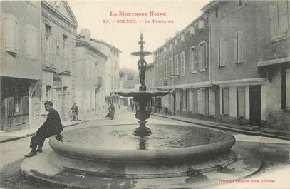  / CPA FRANCE 81 "Sorèze, la fontaine" / Ed. Labouche"