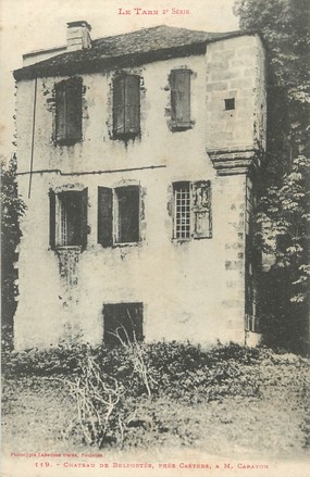  / CPA FRANCE 81 "Château de Belfortès près Castres" / Ed. Labouche"