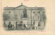 81 Tarn  / CPA FRANCE 81 "Gaillac, mairie et statue du général d'Hauptpoul"