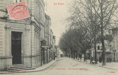  / CPA FRANCE 81 "Gaillac, bld Gambetta"