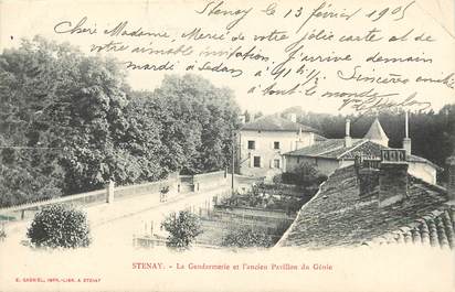 CPA FRANCE 55 "Stenay, la gendarmerie"