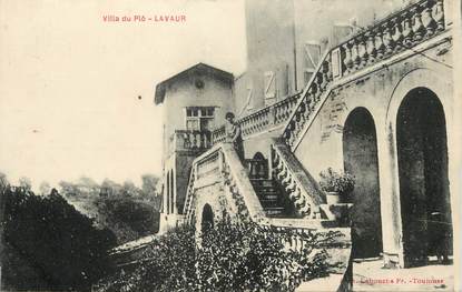  / CPA FRANCE 81 "Lavaur, villa du Plô" / Ed. Labouche