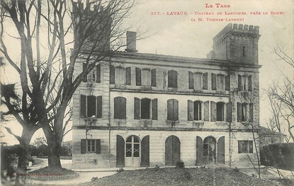  / CPA FRANCE 81 "Lavaur, Château de Lastours" / Ed. Labouche
