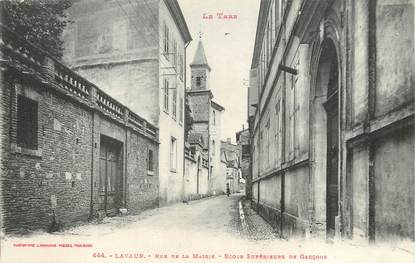  / CPA FRANCE 81 "Lavaur, rue de la mairie" / Ed. Labouche