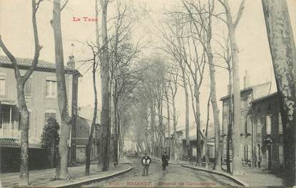  / CPA FRANCE 81 "Mazamet, av de Carcassonne" / Ed. Labouche