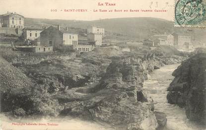  / CPA FRANCE 81 "Saint Juery, la tarn au saut du Sarot" / Ed. Labouche