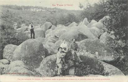 / CPA FRANCE 81 "Le Sidobre de Castres, une rivière de Rocher" / Ed. Labouche 