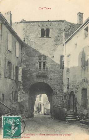 / CPA FRANCE 81 "Cordes, porte intérieure de l'Ouest" / Ed. Labouche 