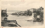 81 Tarn / CPA FRANCE 81 "Rabastens, le pont suspendu" / Ed. Labouche 