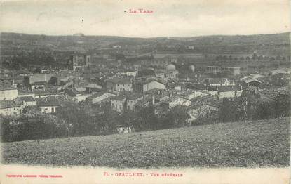 / CPA FRANCE 81 "Graulhet, vue générale" / Ed. Labouche 