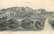 81 Tarn / CPA FRANCE 81 "Graulhet, le pont sur le Dadou" / Ed. Labouche 