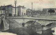 81 Tarn / CPA FRANCE 81 "Graulhet, les ponts de la promenade" / Ed. Labouche 