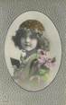 Enfant   CPA   ENFANT   "Petite fille aux fleurs"