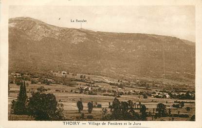 CPA "Thoiry, village de Fenières et le Jura"