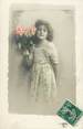 Enfant    CPA   ENFANT  "petite fille et son bouquet"