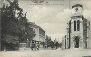 65 Haute PyrÉnÉe / CPA FRANCE 65 "Loures Barousse, l'église et le grand hôtel"