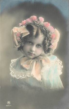  CPA ENFANT  "Portrait Petite fille"