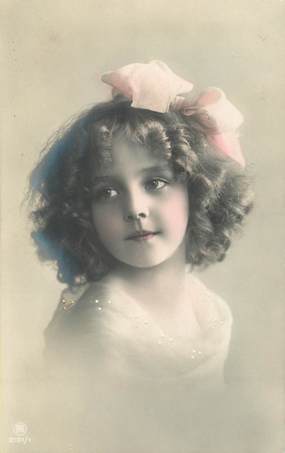  CPA ENFANT  "Portrait  Petite fille"