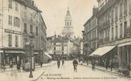 01 Ain / CPA FRANCE 01 "Bourg en Bresse, av Alsace Lorraine et Notre Dame"