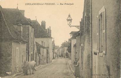 CPA FRANCE 89 "Coulanges la Vineuse"