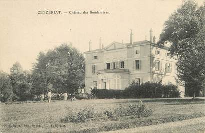 / CPA FRANCE 01 "Ceyzériat, Château des Soudanières"