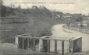 01 Ain / CPA FRANCE 01 "Châtillon sur Chalaronne, la Chalaronne et le côteau"