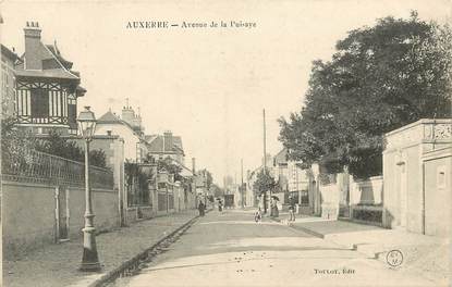 CPA FRANCE 89 "Auxerre, avenue de la Puisaye"