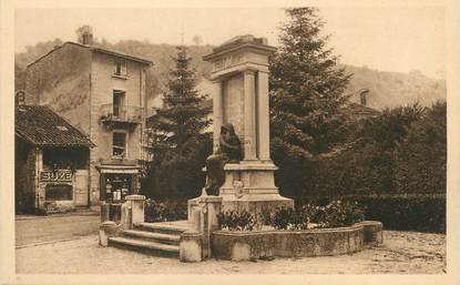 / CPA FRANCE 01 "Jujurieux, le monument aux morts"