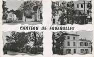 26 DrÔme / CPSM FRANCE 26 "Faverolles, entrée du château"