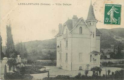 / CPA FRANCE 26 "Lens Lestang, villa Delaye"