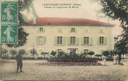 / CPA FRANCE 26 "Lapeyrouse Mornay, château de Lapeyrouse de Barrin"